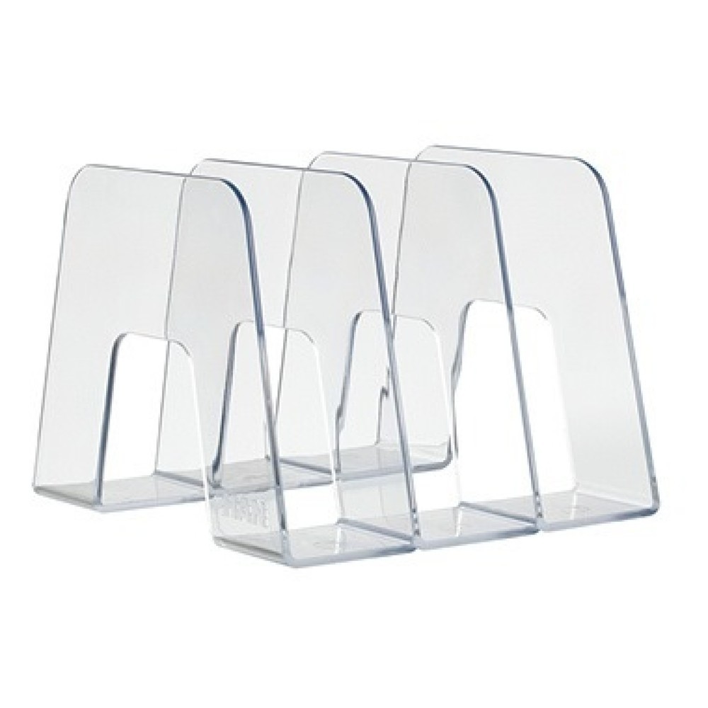 Produktabbildung: HAN Katalogsammler SORTER 16200-23 3Fächer max. 61mm PS glasklar