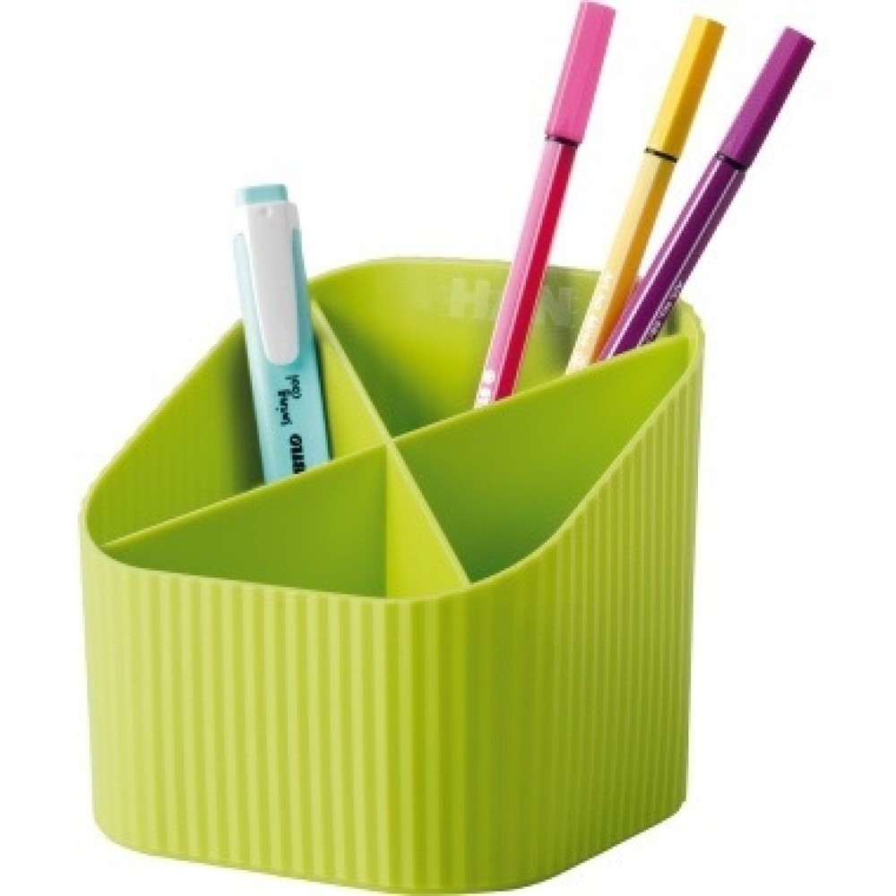 Produktabbildung Nr. 3: HAN Schreibtischköcher Re-X-LOOP 17238-950 4Fächer RC lemon
