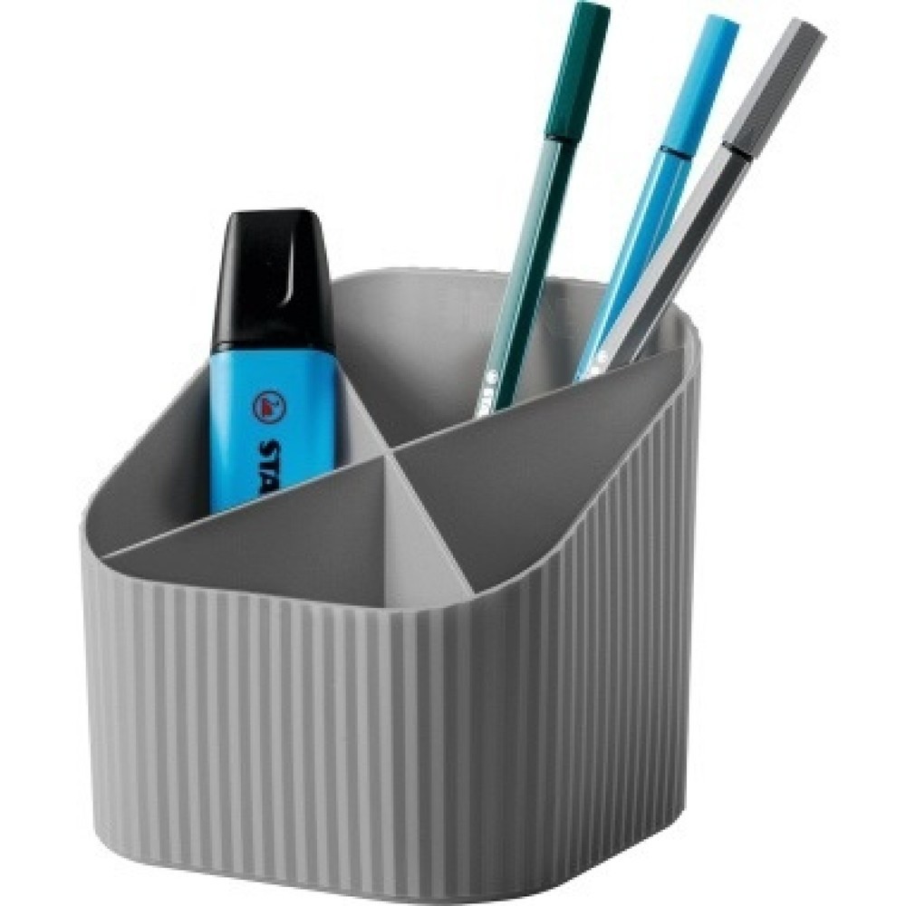 Produktabbildung Nr. 3: HAN Schreibtischköcher Re-X-LOOP 17238-991 4Fächer RC dunkelgrau