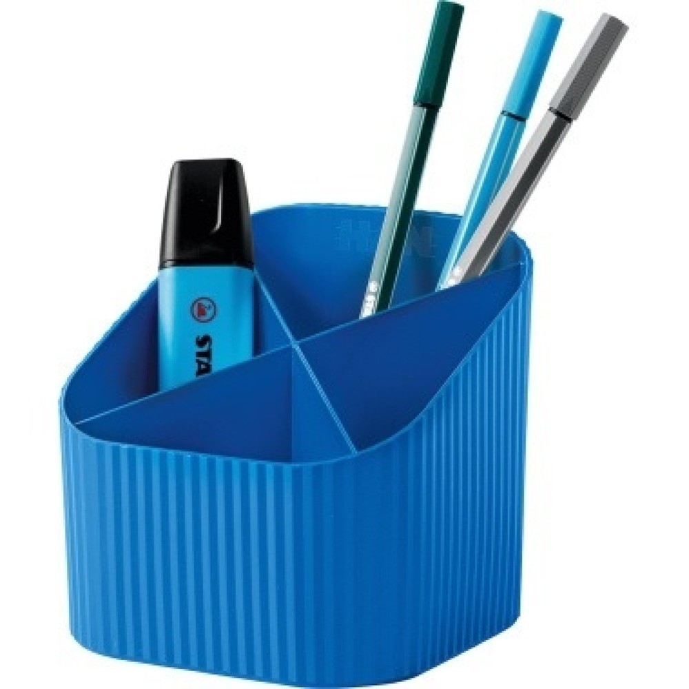 Produktabbildung Nr. 4: HAN Schreibtischköcher Re-X-LOOP 17238-914 4Fächer RC blau
