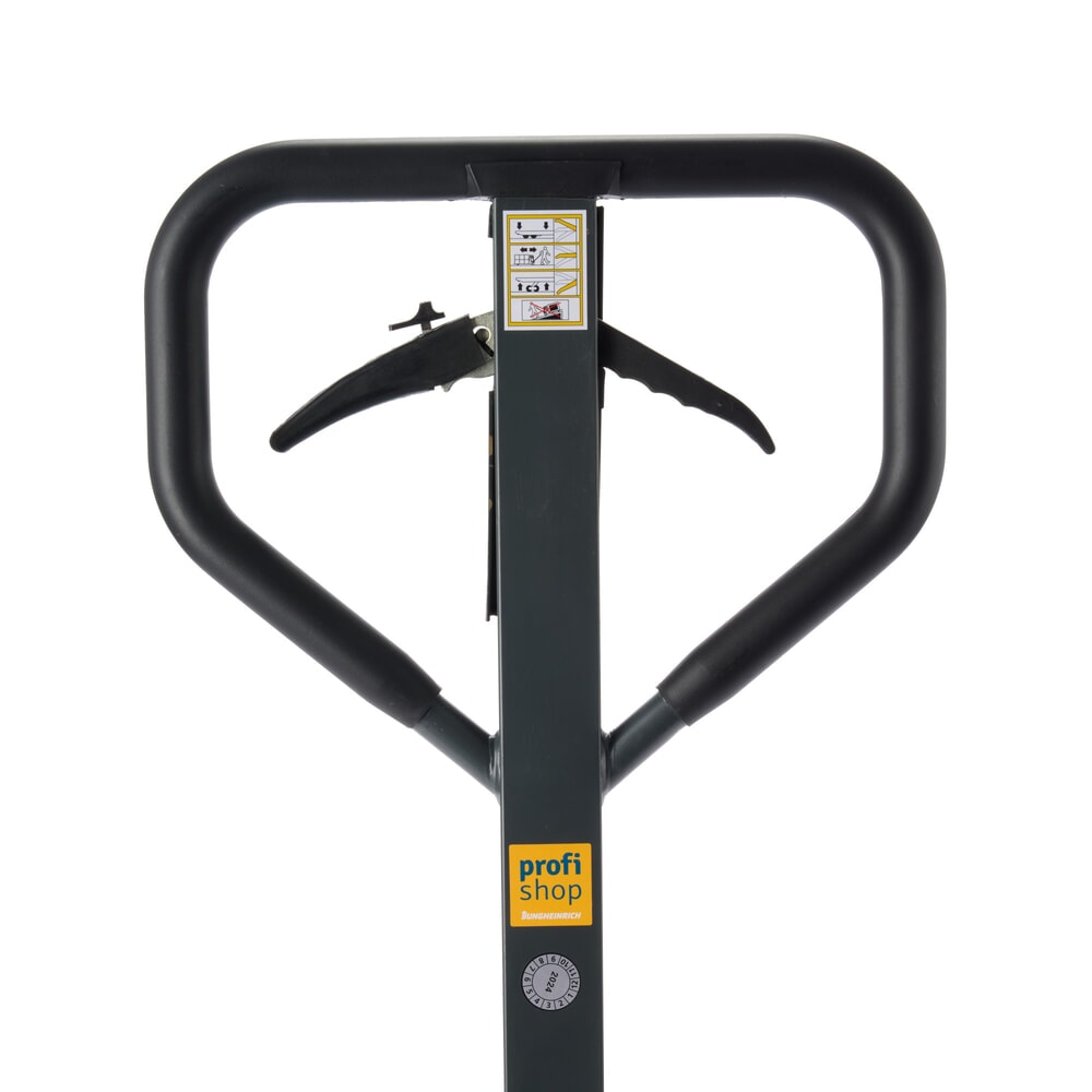 Produktabbildung Nr. 4: Handhubwagen Ameise® PTM 2.5 mit Handbremse, Tragfähigkeit 2.500 kg, Gabellänge 1.150 mm, Vollgummi/Polyurethan
