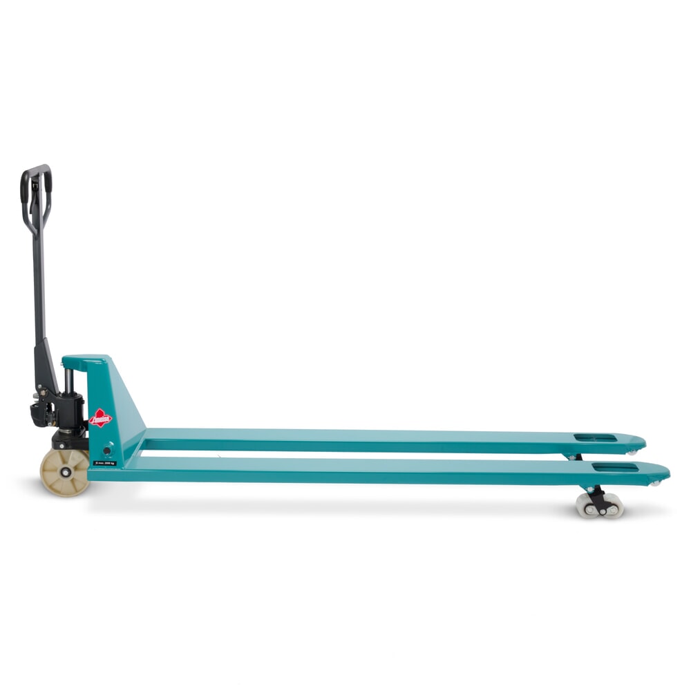 Produktabbildung Nr. 9: Handhubwagen Ameise® PTM 2.0, Tragfähigkeit 2.000 kg, Gabellänge 2.000 mm, Nylon, Tandemrollen