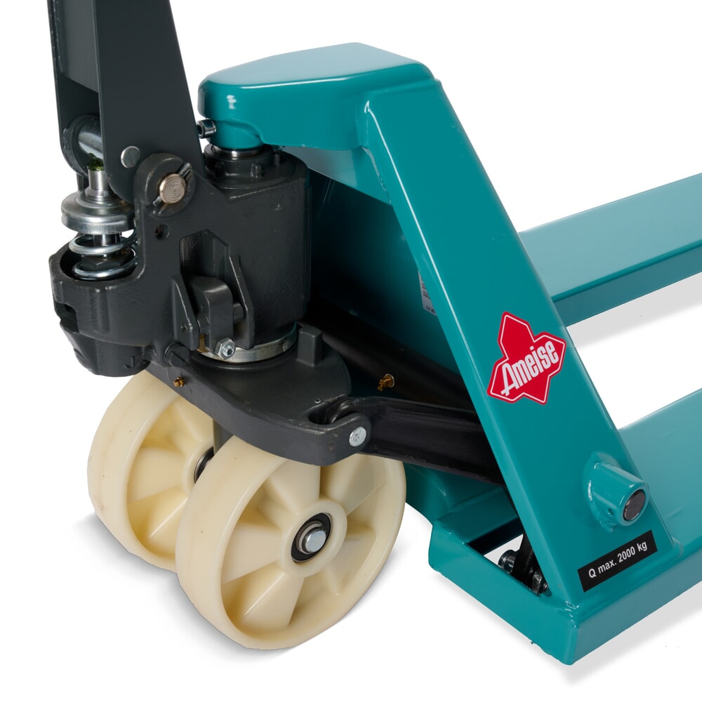 Produktabbildung Nr. 12: Handhubwagen Ameise® PTM 2.0, Tragfähigkeit 2.000 kg, Gabellänge 2.000 mm, Nylon, Tandemrollen