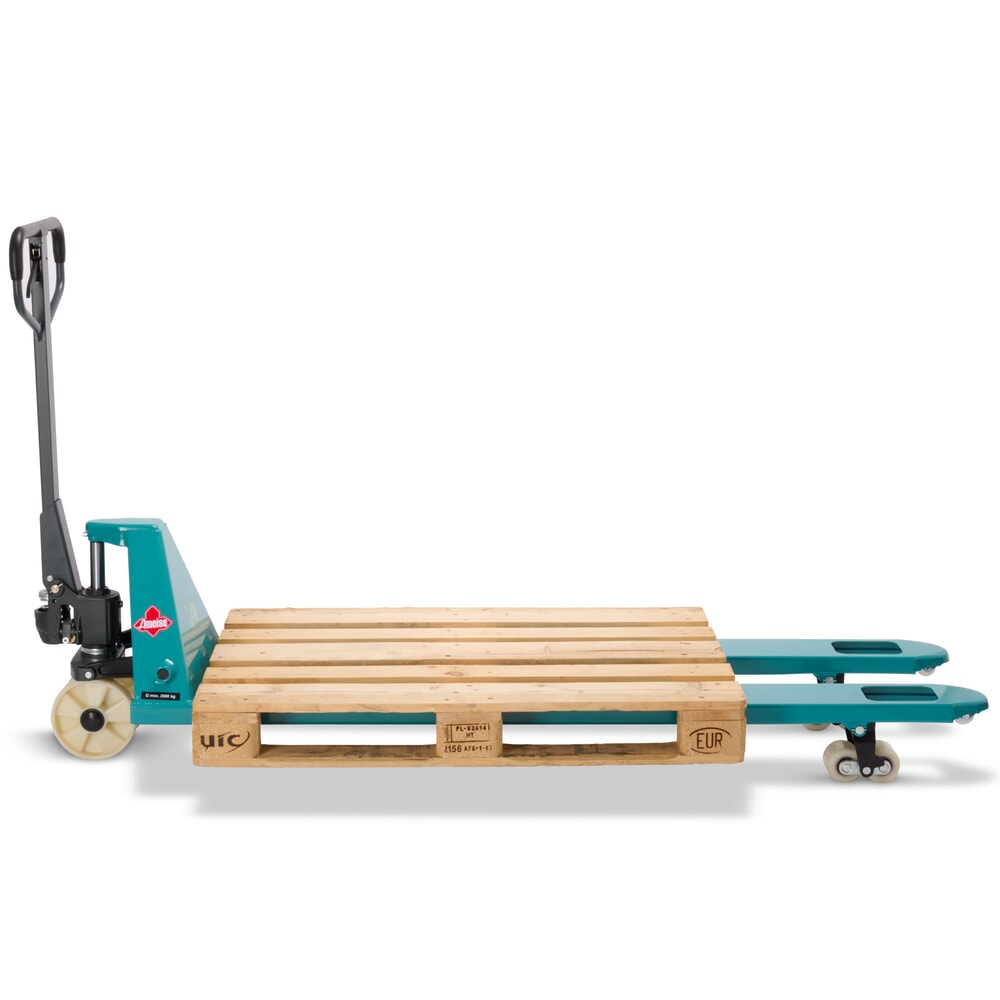 Produktabbildung Nr. 9: Handhubwagen Ameise® PTM 2.0, Tragfähigkeit 2.000 kg, Gabellänge 1.800 mm, Nylon, Tandemrollen