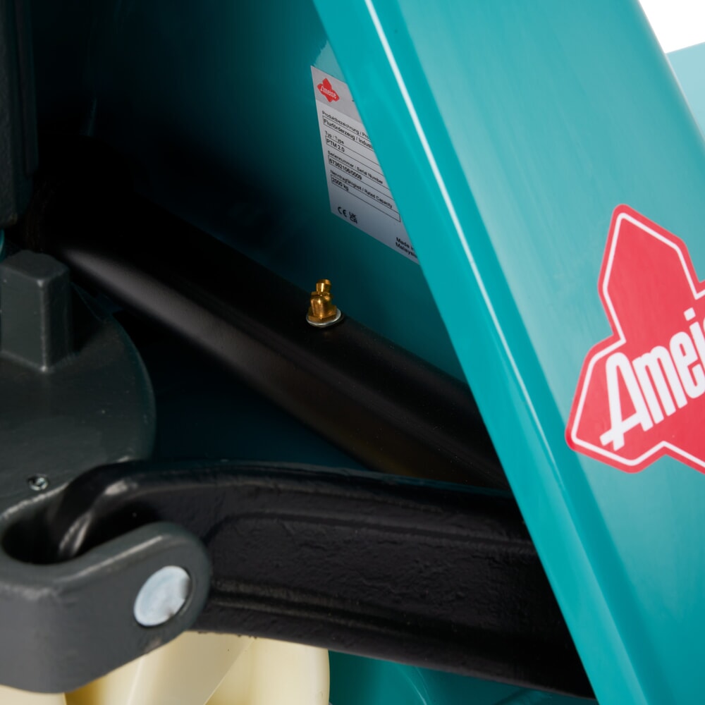 Produktabbildung Nr. 12: Handhubwagen Ameise® PTM 2.0, Tragfähigkeit 2.000 kg, Gabellänge 1.800 mm, Nylon, Tandemrollen