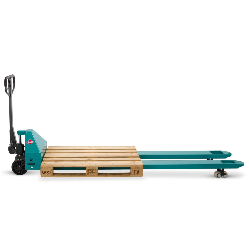 Produktabbildung Nr. 11: Handhubwagen Ameise® PTM 2.0, Tragfähigkeit 2.000 kg, Gabellänge 2.500 mm, Polyurethan, Tandemrollen