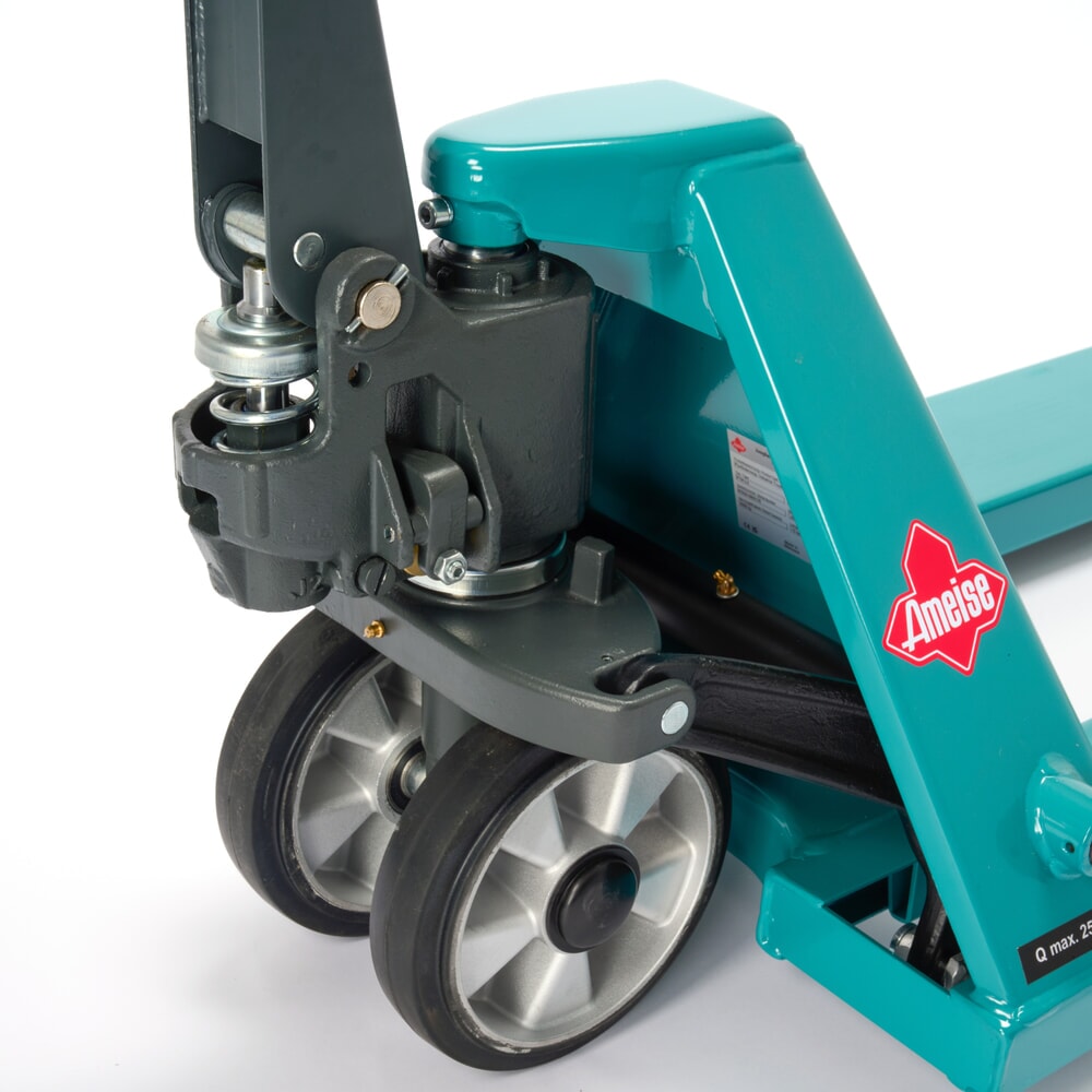 Produktabbildung Nr. 10: Handhubwagen Ameise® PTM 2.0, Tragfähigkeit 2.000 kg, Gabellänge 1.150 mm, Vollgummi/Polyurethan, Tandemrollen