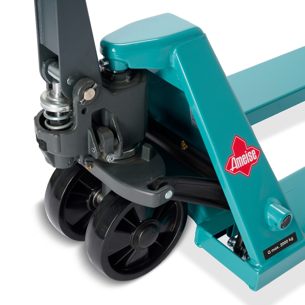 Produktabbildung Nr. 13: Handhubwagen Ameise® PTM 2.0, Tragfähigkeit 2.000 kg, Gabellänge 1.150 mm, Polyurethan, Tandemrollen