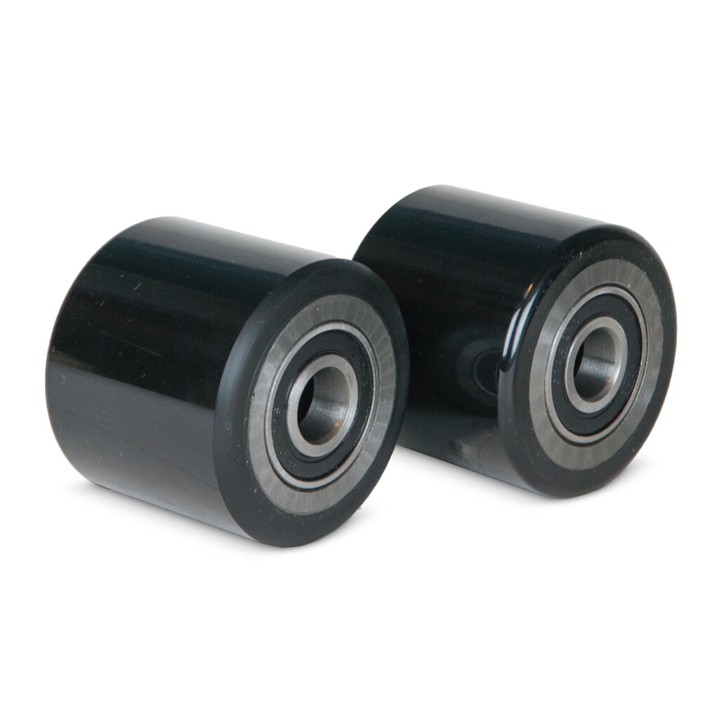 Handhubwagen Ameise® PTM 2.0, Tragfähigkeit 2.000 kg, Gabellänge 1.500 mm, Polyurethan, Tandemrollen Produktabbildung Nr. 2: Handhubwagen Ameise® PTM 2.0, Tragfähigkeit 2.000 kg, Gabellänge 1.500 mm, Polyurethan, Tandemrollen
