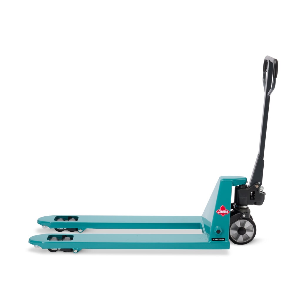Handhubwagen Ameise® PTM 2.5 mit Schnellhub, Tragfähigkeit 2.500 kg, Gabellänge 1.150 mm, Vollgummi/Polyurethan, Tandemrollen Produktabbildung Nr. 8: Handhubwagen Ameise® PTM 2.5 mit Schnellhub, Tragfähigkeit 2.500 kg, Gabellänge 1.150 mm, Vollgummi/Polyurethan, Tandemrollen