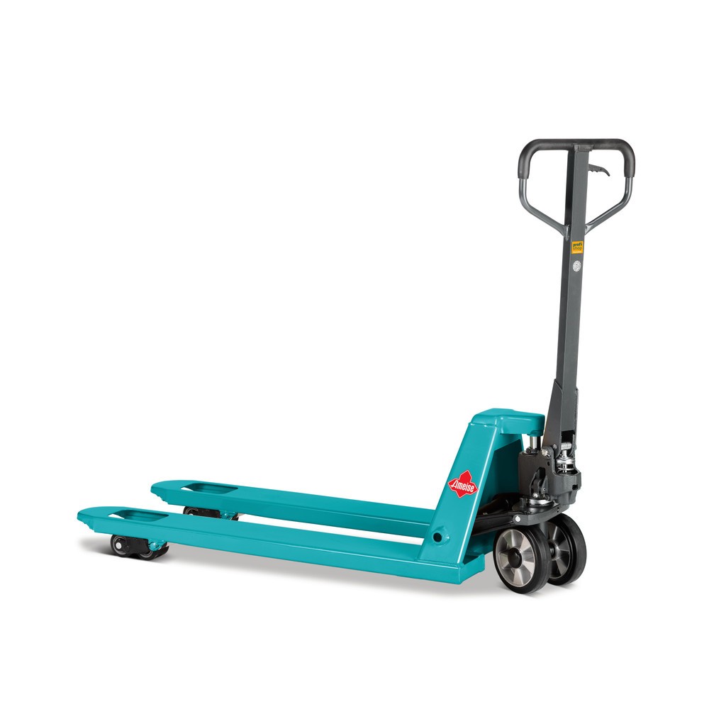 Produktabbildung: Handhubwagen Ameise® PTM 2.5, Tragfähigkeit 2.500 kg, Gabellänge 1.150 mm, Polyurethan, Tandemrollen