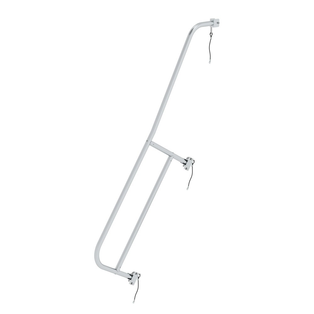 Produktabbildung: Handlauf steckbar links Podesttreppe 7-8-stufig