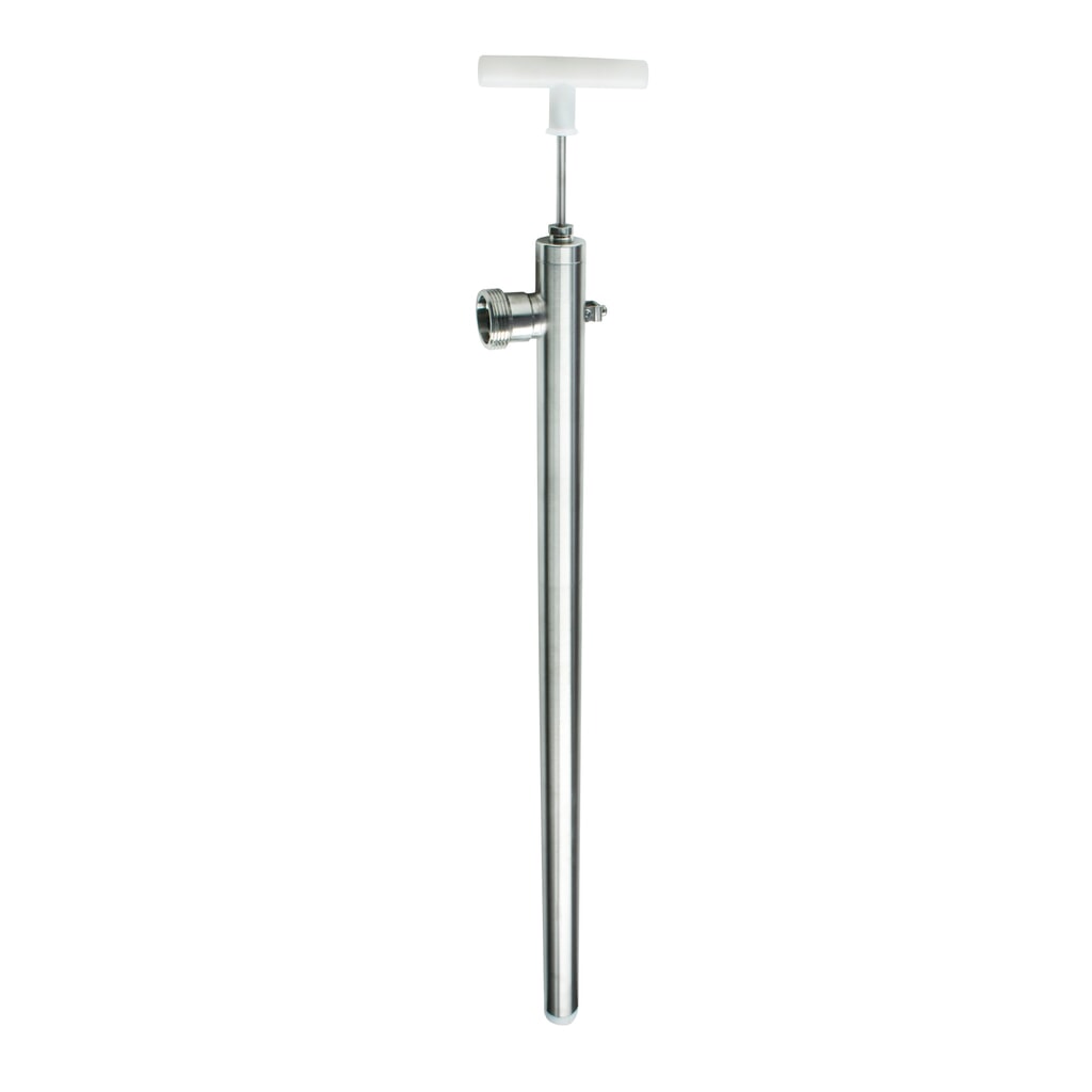 Produktabbildung: Handpumpe aus Edelstahl, Tauchtiefe 700 mm