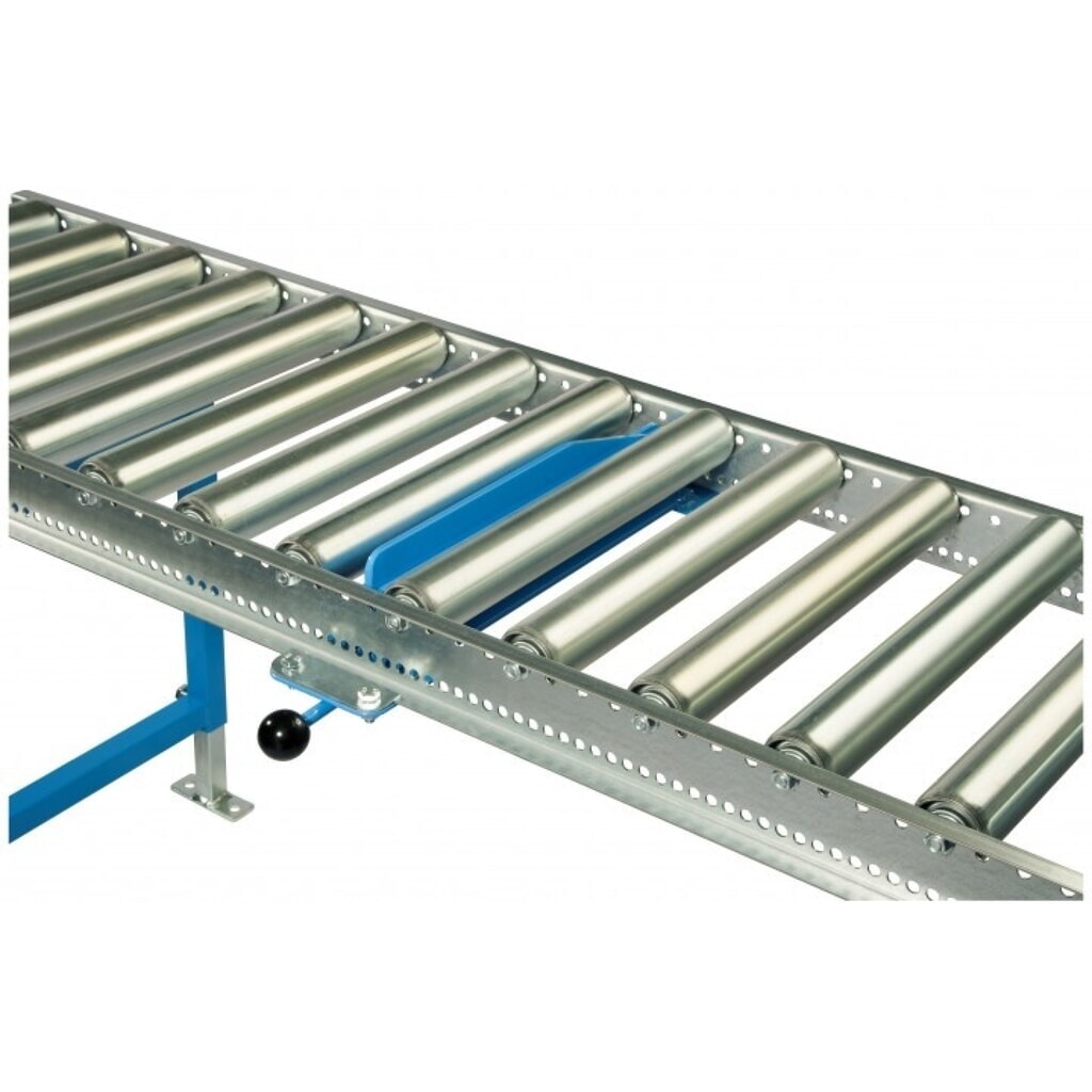 Handsperre für BLUME Klein- und Leicht-Rollenbahnen, Bahnbreite 800 mm Produktabbildung: Handsperre für BLUME Klein- und Leicht-Rollenbahnen, Bahnbreite 800 mm