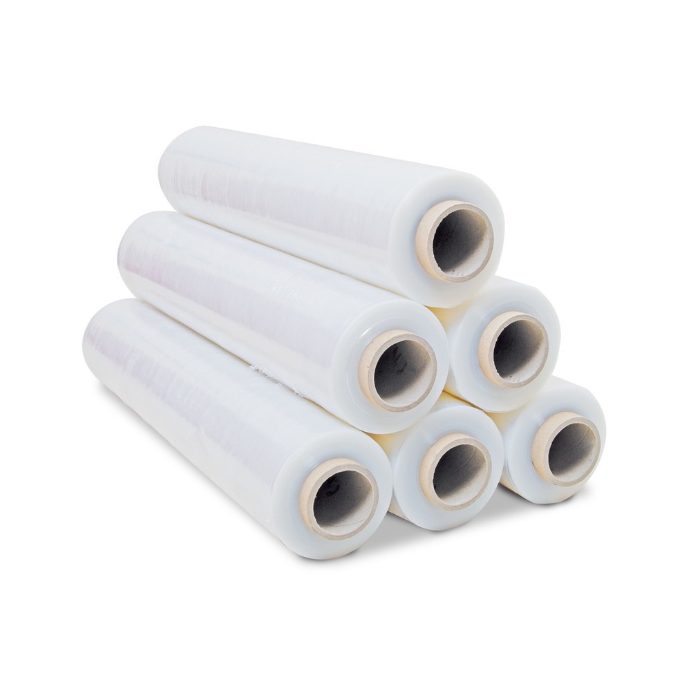 Produktabbildung: Handstretchfolie, Stärke 15 µm, BxL 450 mm x 300 lfm
