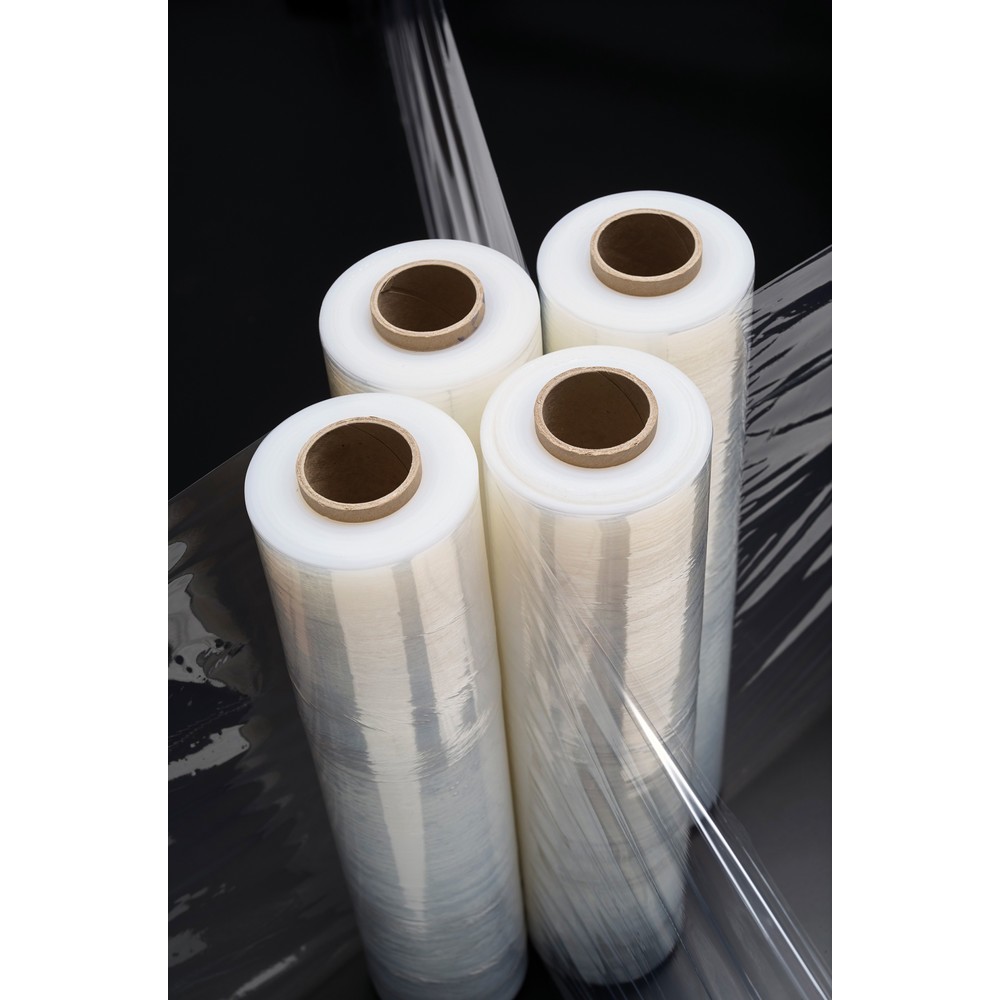 Produktabbildung Nr. 3: Maschinenstretchfolie, recyclebar, BxL 500 mm x 2.000 m, Stärke 17 µm, bis 180 % Vordehnung