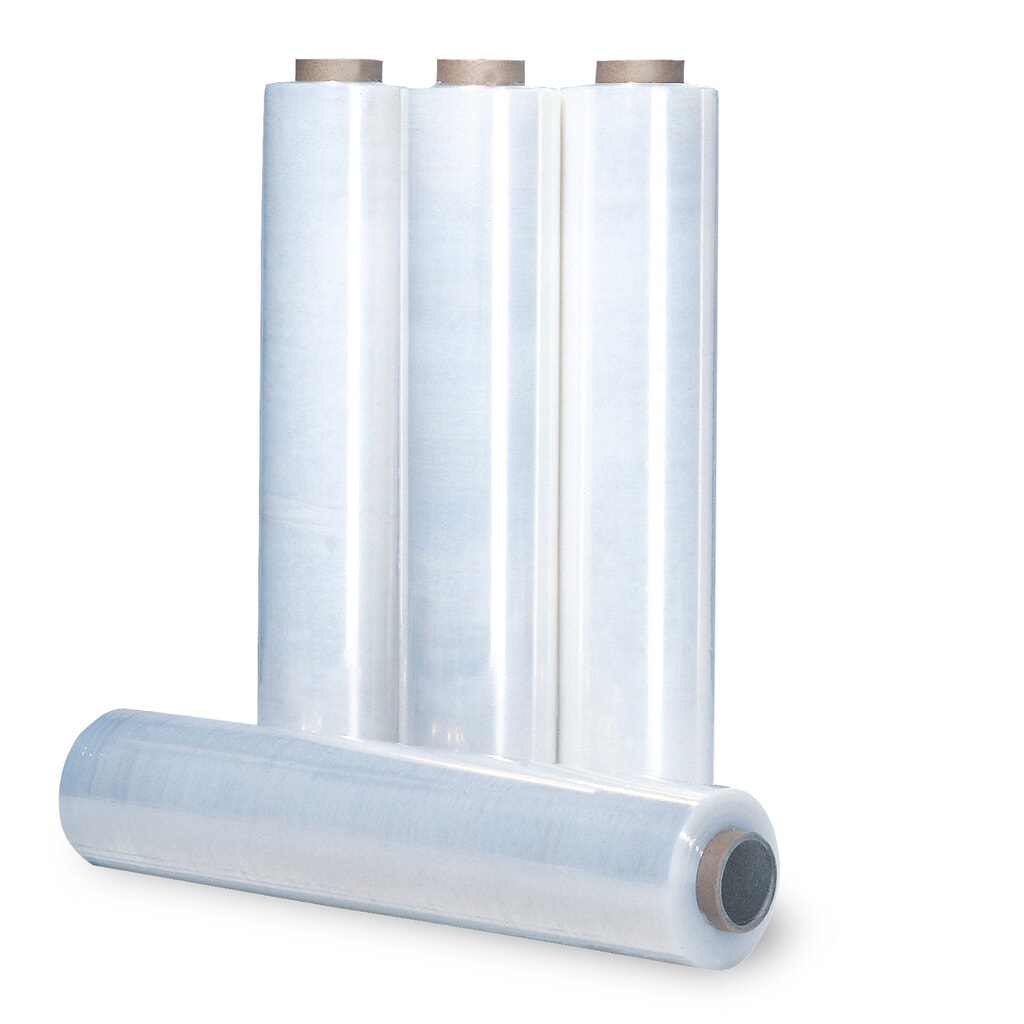 Produktabbildung: Handstretchfolie Universell, vorgedehnt, BxL 500 mm x 300 m, Stärke 17 µm