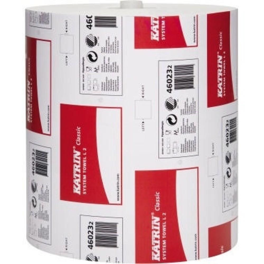Produktabbildung: Katrin Handtuchrolle 460232 2lagig 21cmx200m 851Bl. 6 Rl./Pack.