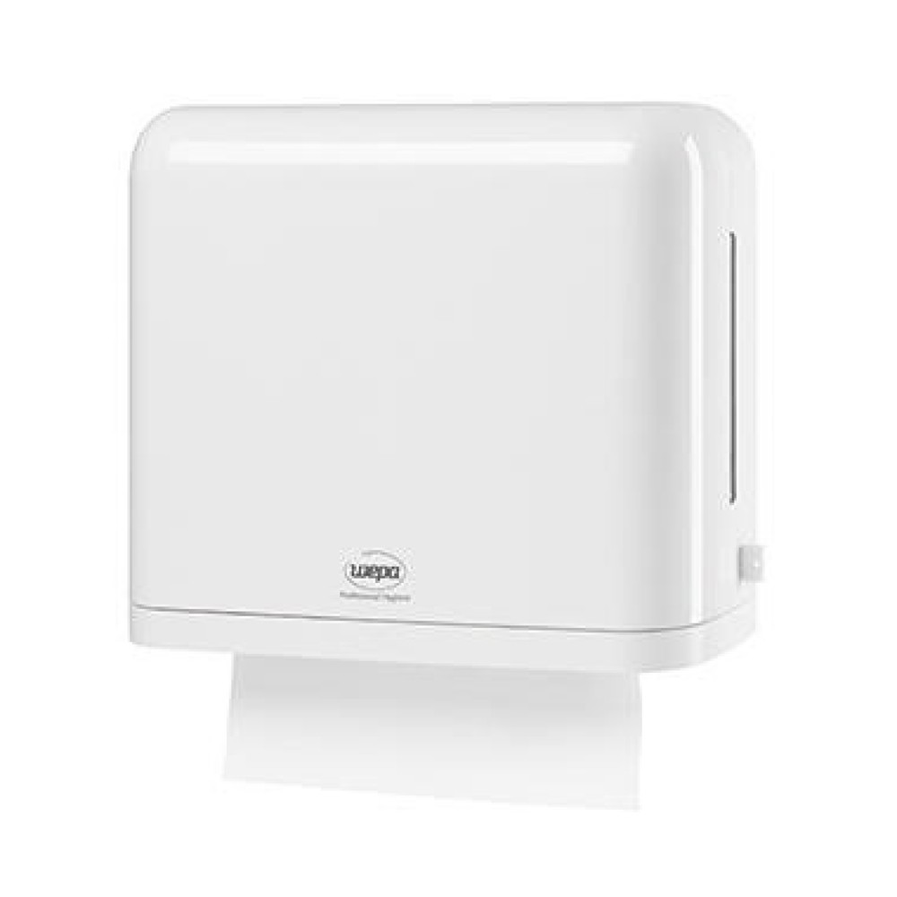Produktabbildung: WEPA Handtuchspender 331030 330x290x120mm Kunststoff weiß