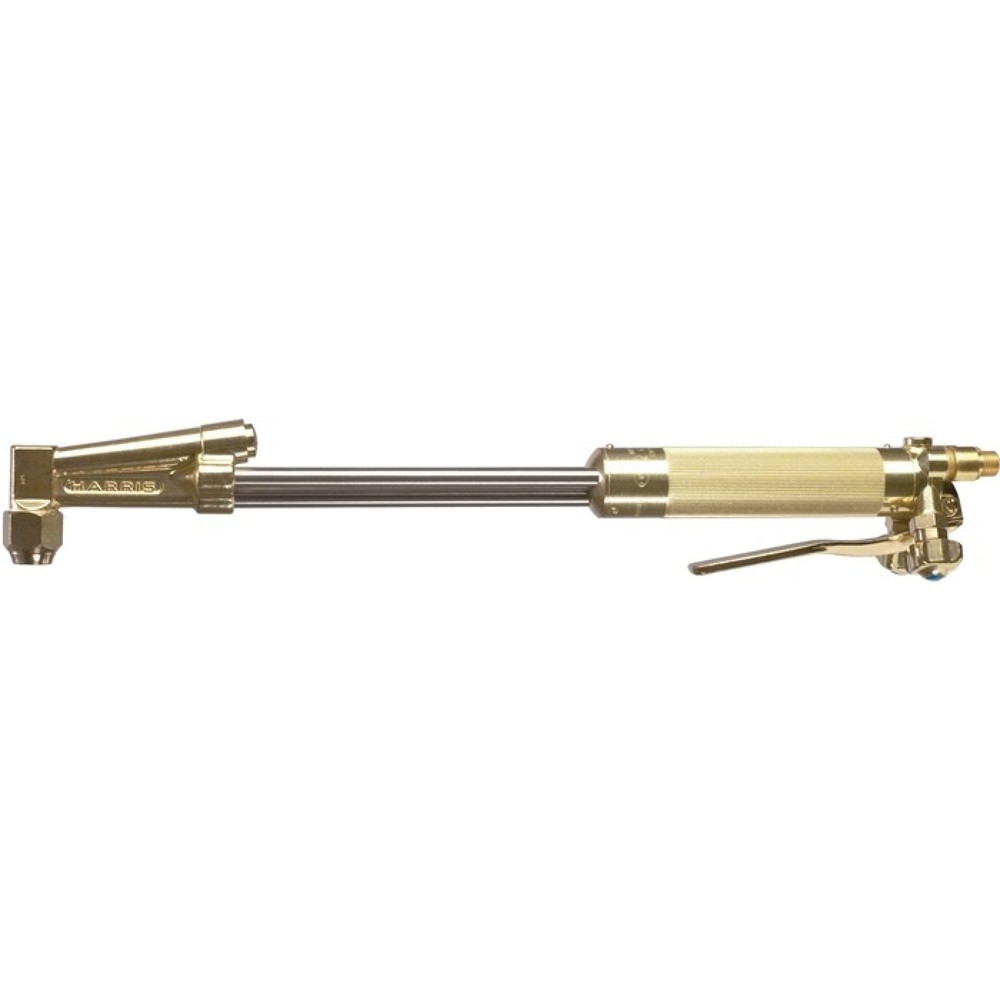 Produktabbildung: HARRIS Handschneidbrenner 62-5F, für Glattschaftsdüsen, Brennerkopf 90 ° Länge 460 mm