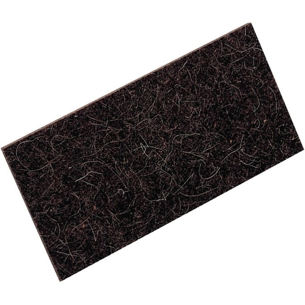 Hartfilzauflage, L280xB140xS10mm, schwarz Produktabbildung: Hartfilzauflage, L280xB140xS10mm, schwarz