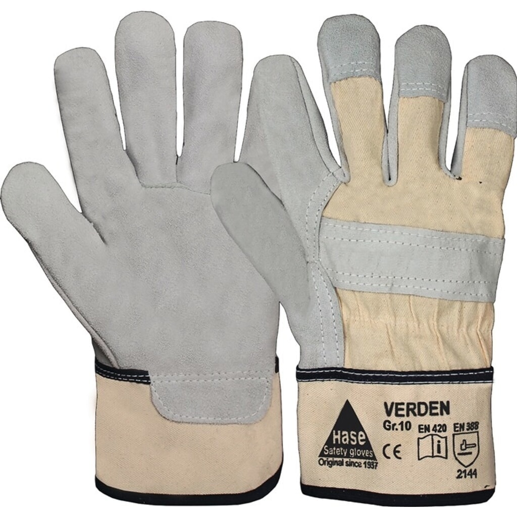 Produktabbildung: HASE Handschuhe Verden Gr.10 grau/natur