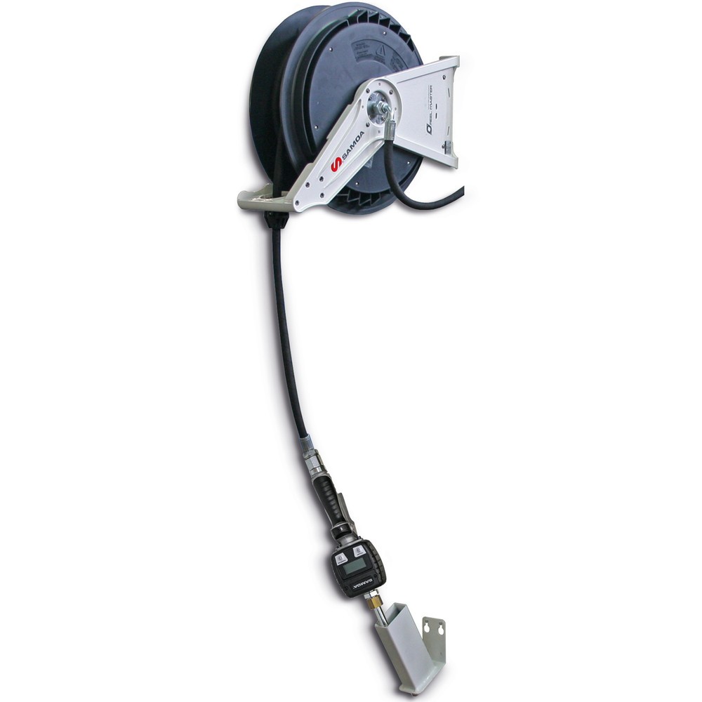 Product afbeelding: Haspel SAMOA, open, met elektronische handdoorloopteller, slanglengte 10 m, draad 1/2"