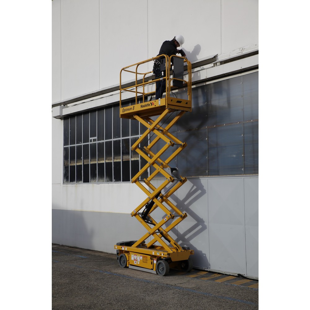 Produktabbildung Nr. 3: Haulotte Scherenarbeitsbühne OPTIMUM 8 AC, fahrbar, Arbeitshöhe 7,8 m