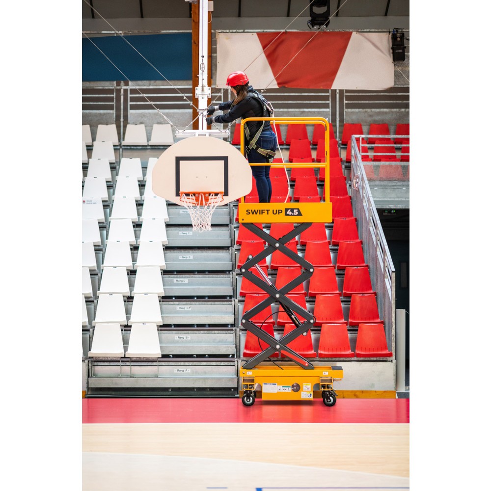 Produktabbildung Nr. 4: Haulotte Scherenarbeitsbühne SWIFT UP 4.5, handverfahrbar, Arbeitshöhe 4,5 m
