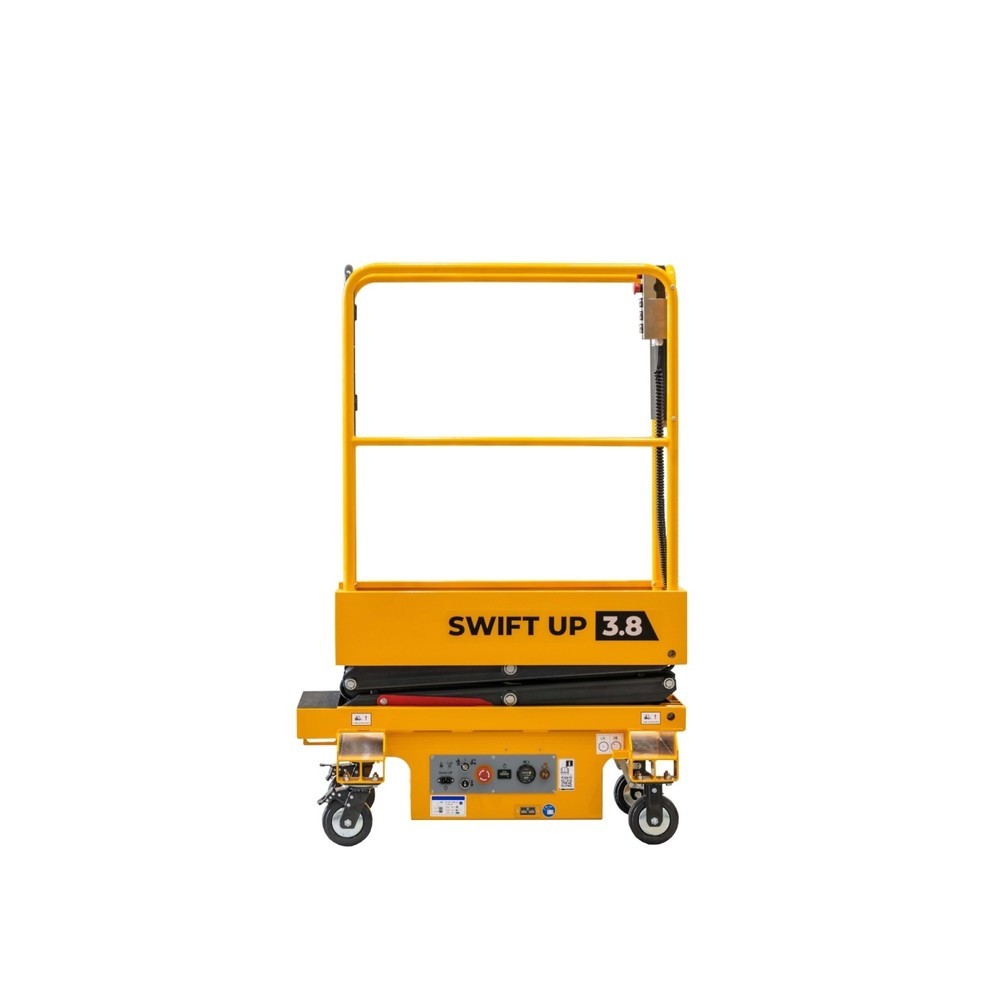 Produktabbildung: Haulotte Scherenarbeitsbühne SWIFT UP 3.8, handverfahrbar, Arbeitshöhe 3,8 m