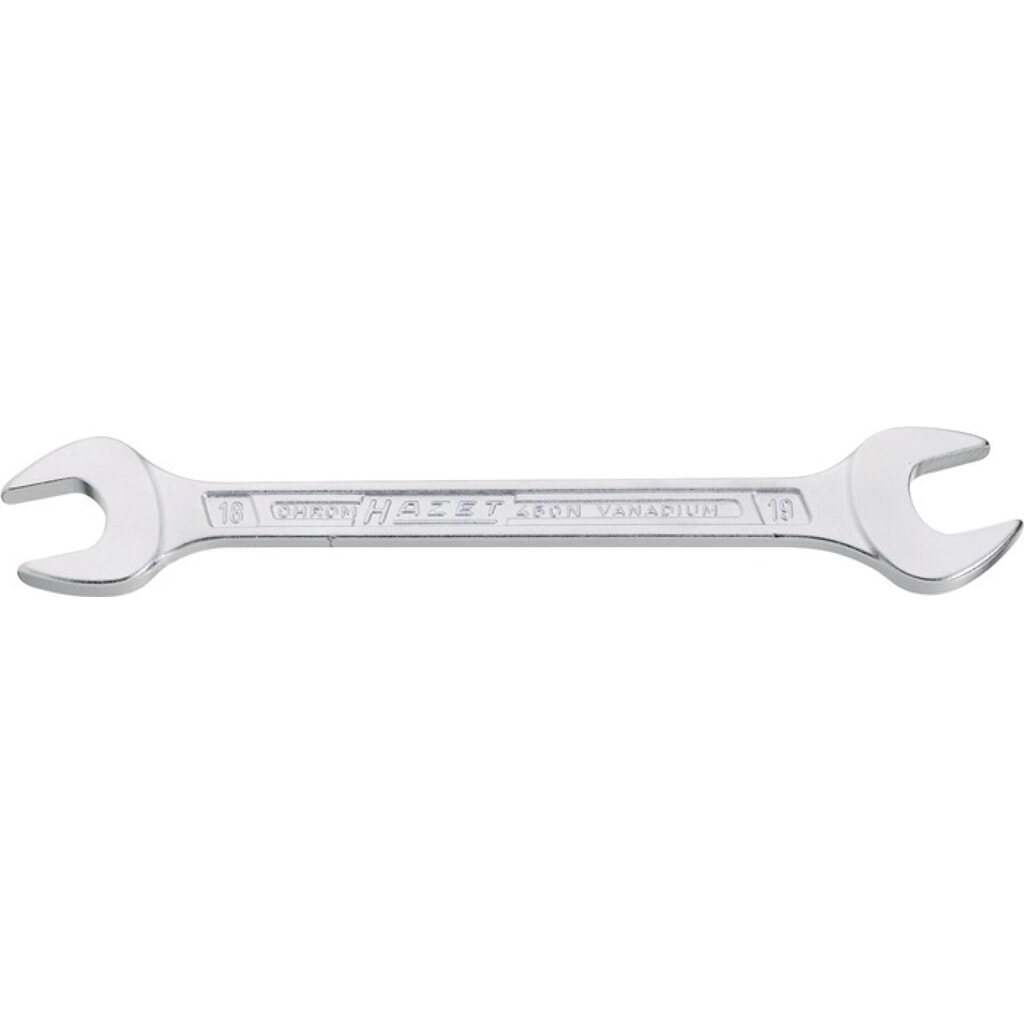 HAZET® Doppelmaulschlüssel 450N, 6 x 7 mm Länge 121,3 mm, verchromt Produktabbildung: HAZET® Doppelmaulschlüssel 450N, 6 x 7 mm Länge 121,3 mm, verchromt