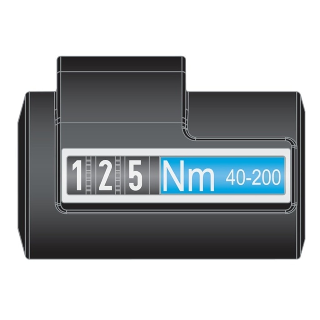 Produktabbildung Nr. 2: HAZET® Drehmomentschlüssel 5122-2CLT, 1/2 Zoll 40 - 200 Nm