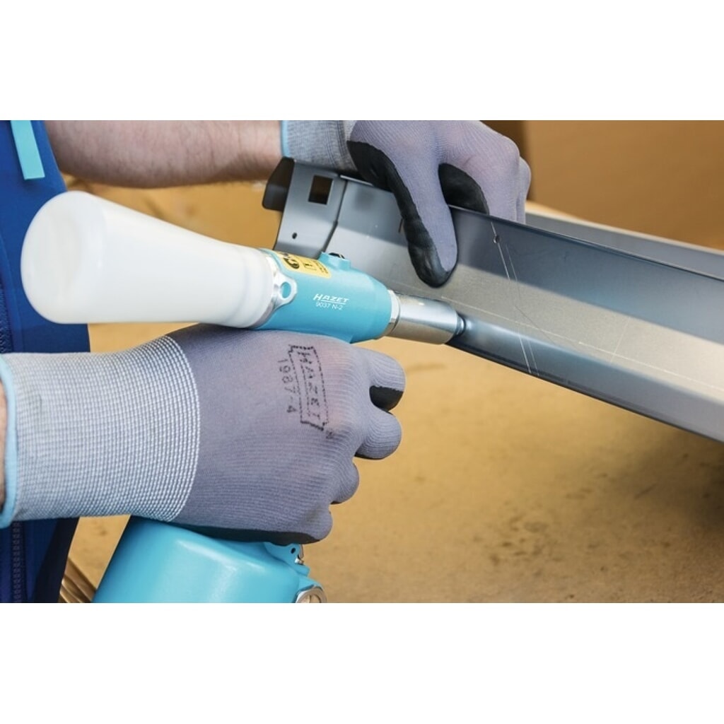 HAZET® Druckluftblindnietgerät 9037N-2, 14700 N, 3-6,4 mm Produktabbildung Nr. 5: HAZET® Druckluftblindnietgerät 9037N-2, 14700 N, 3-6,4 mm