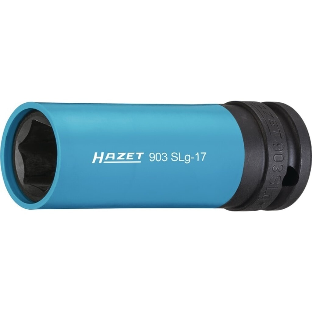 Produktabbildung: HAZET® Kraftschraubersteckschlüsseleinsatz 903SLG-17, 1/2 Zoll, 6-Kant mit Ku.Hülse