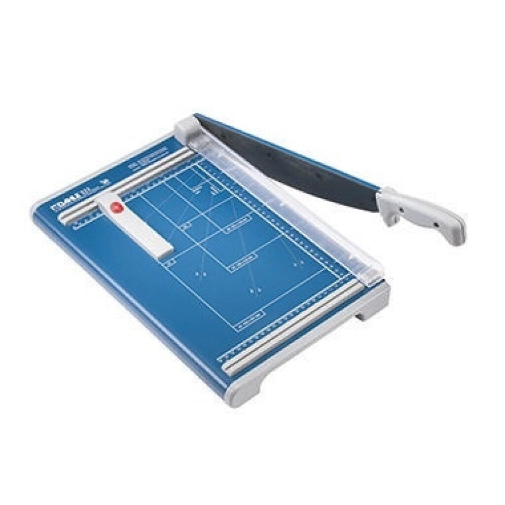DAHLE Hebelschneider 00533-21247 285x450mm DIN A4 15Bl. Metall blau Produktabbildung: DAHLE Hebelschneider 00533-21247 285x450mm DIN A4 15Bl. Metall blau