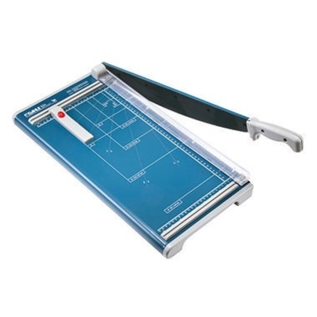 DAHLE Hebelschneider 00534-21249 285x585mm DIN A3 15Bl. Metall blau Produktabbildung: DAHLE Hebelschneider 00534-21249 285x585mm DIN A3 15Bl. Metall blau