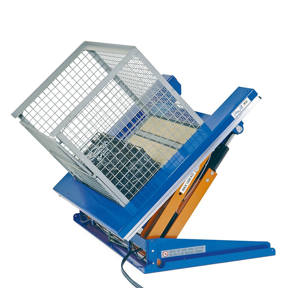 Product afbeelding: Hef-kantelapparaten EdmoLift® met U-platform, bxd 1.050 x 1.200 mm, cap. 1.500 kg