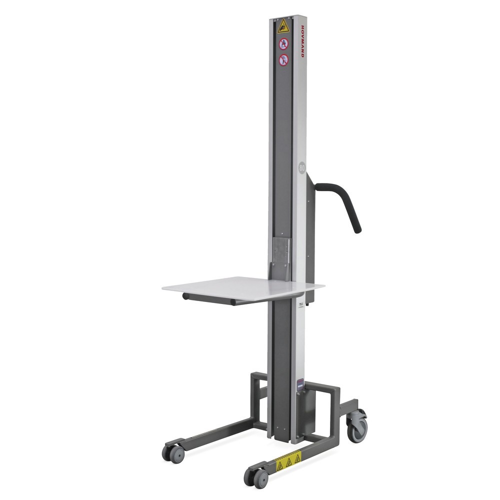 Productafbeelding nr. 1: Tilhulp HOVMAND met kunststof plateau, hefbereik 110-1.320 mm, capaciteit 80 kg