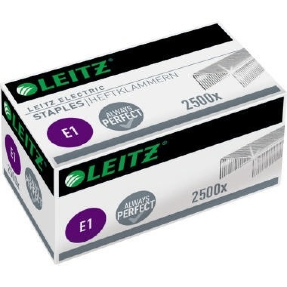 Produktabbildung: Leitz Heftklammer e1 55680000 für 5532 verzinkt 2.500 St./Pack.