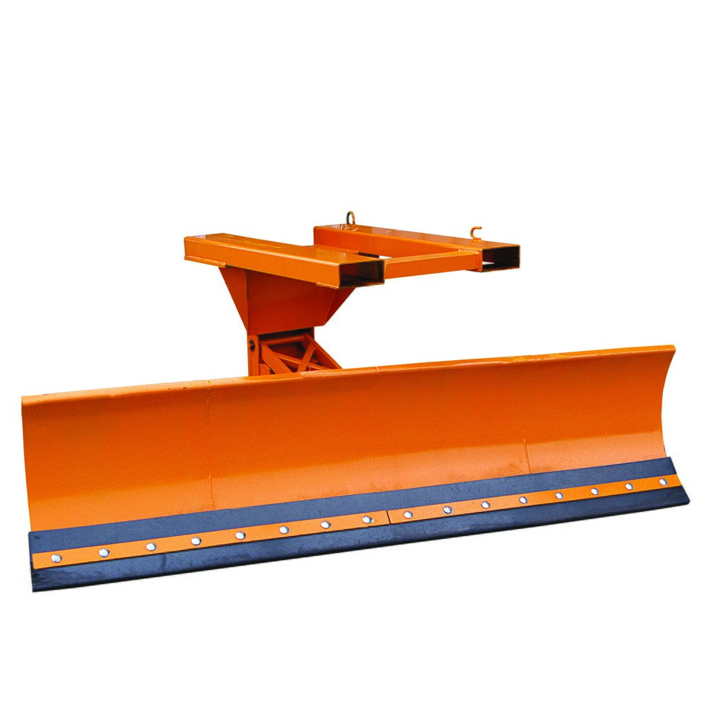 Product afbeelding: Sneeuwploeg Eichinger® met hoogte-inrek, vorkkoker boven schildbreedte 1.500 mm, zuiver oranje, staal