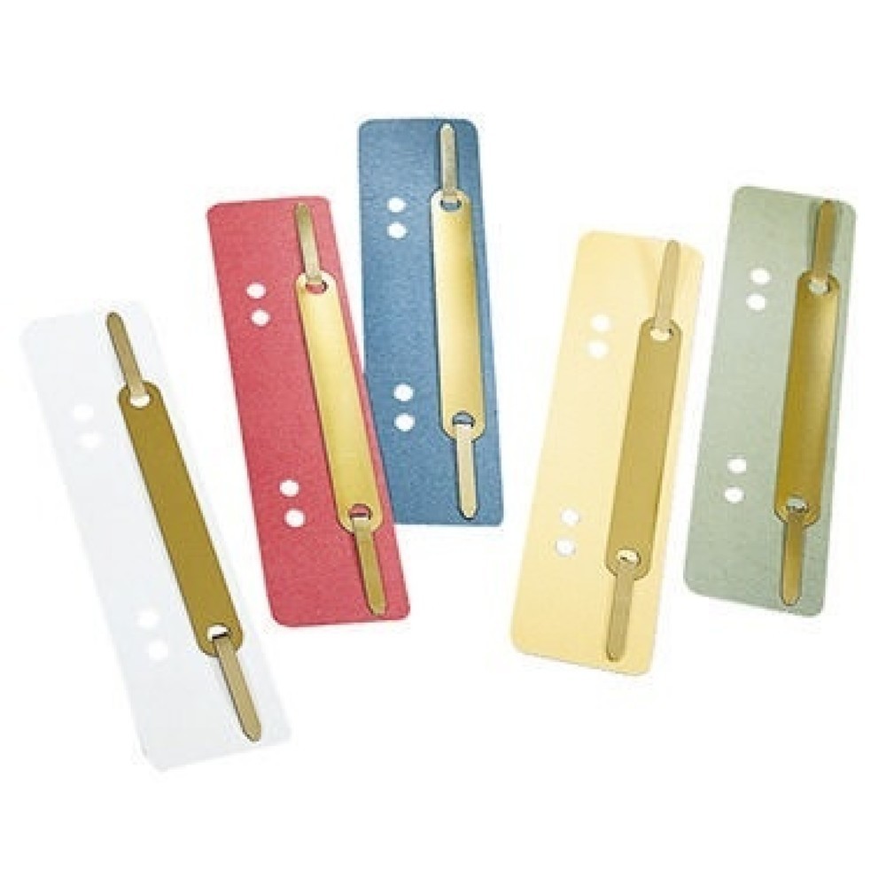 Produktabbildung: Soennecken Heftstreifen 3039 Metalldeckl. farbig 200 St./Pack.