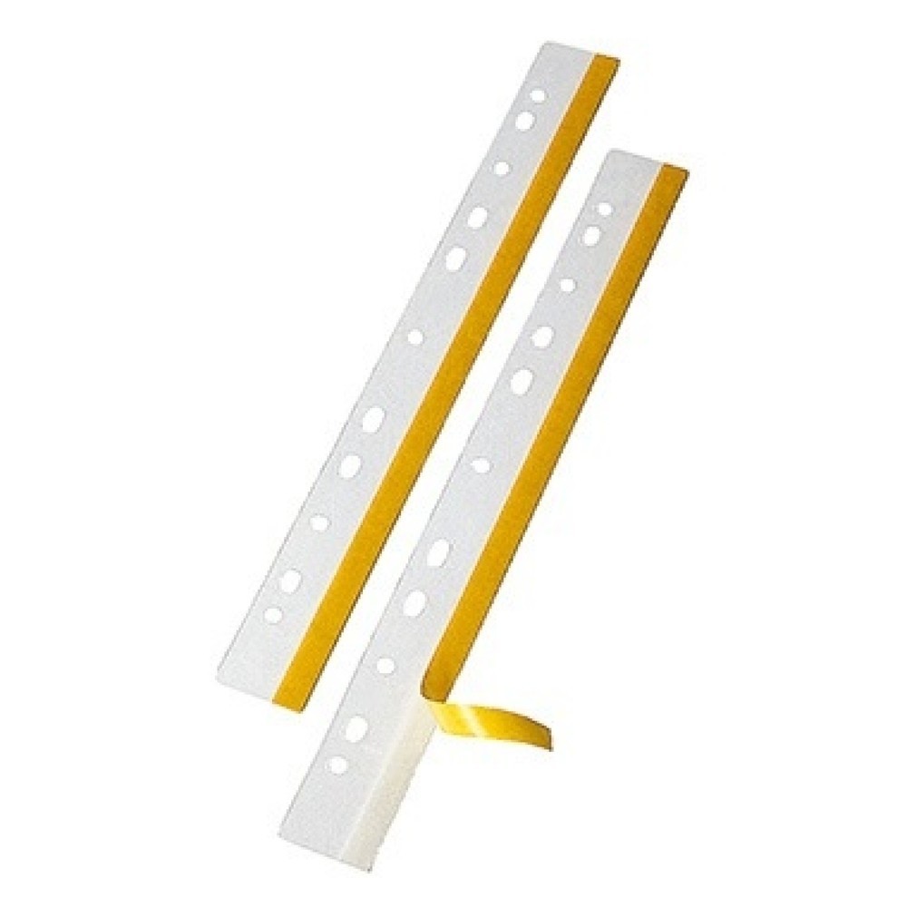 Produktabbildung: Veloflex Heftstreifen HEFTFIX 2001100 2x29,2cm tr 50 St./Pack.