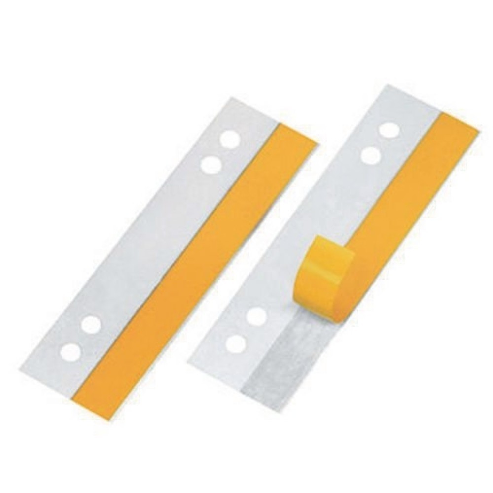 Produktabbildung: Veloflex Heftstreifen HEFTFIX 2002100 2x10,5cm tr 100 St./Pack.