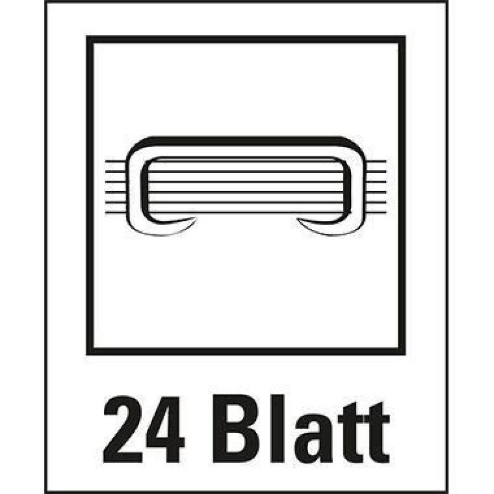 Produktabbildung Nr. 2: Soennecken Heftzange Office 124 3146 für 24/6 und 26/6 an/chrom