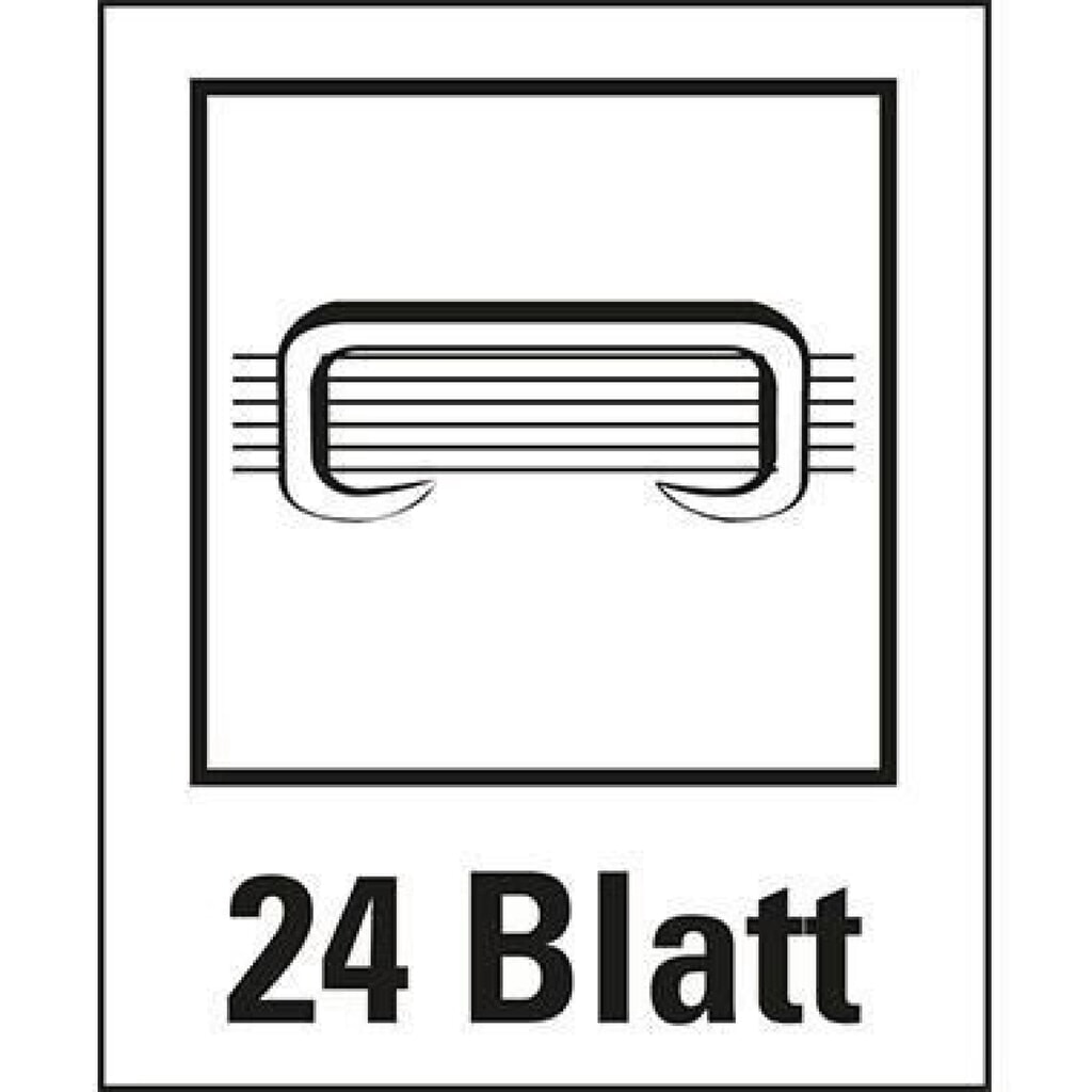 Produktabbildung Nr. 2: Soennecken Heftzange Office 124 3146 für 24/6 und 26/6 an/chrom