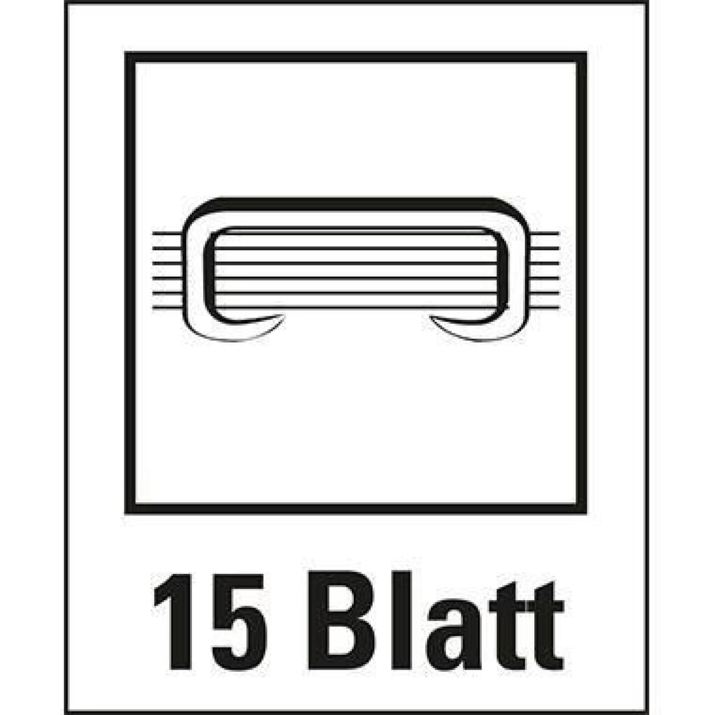 Produktabbildung Nr. 2: Soennecken Heftzange Office 110 3145 für Nr.10 anthrazit/chrom