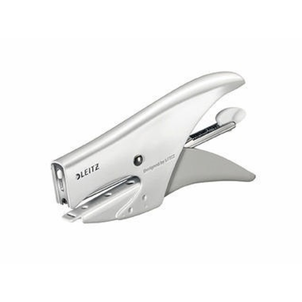 Produktabbildung: Leitz Heftzange WOW 55312001 max. 15Blatt Metall perlweiß