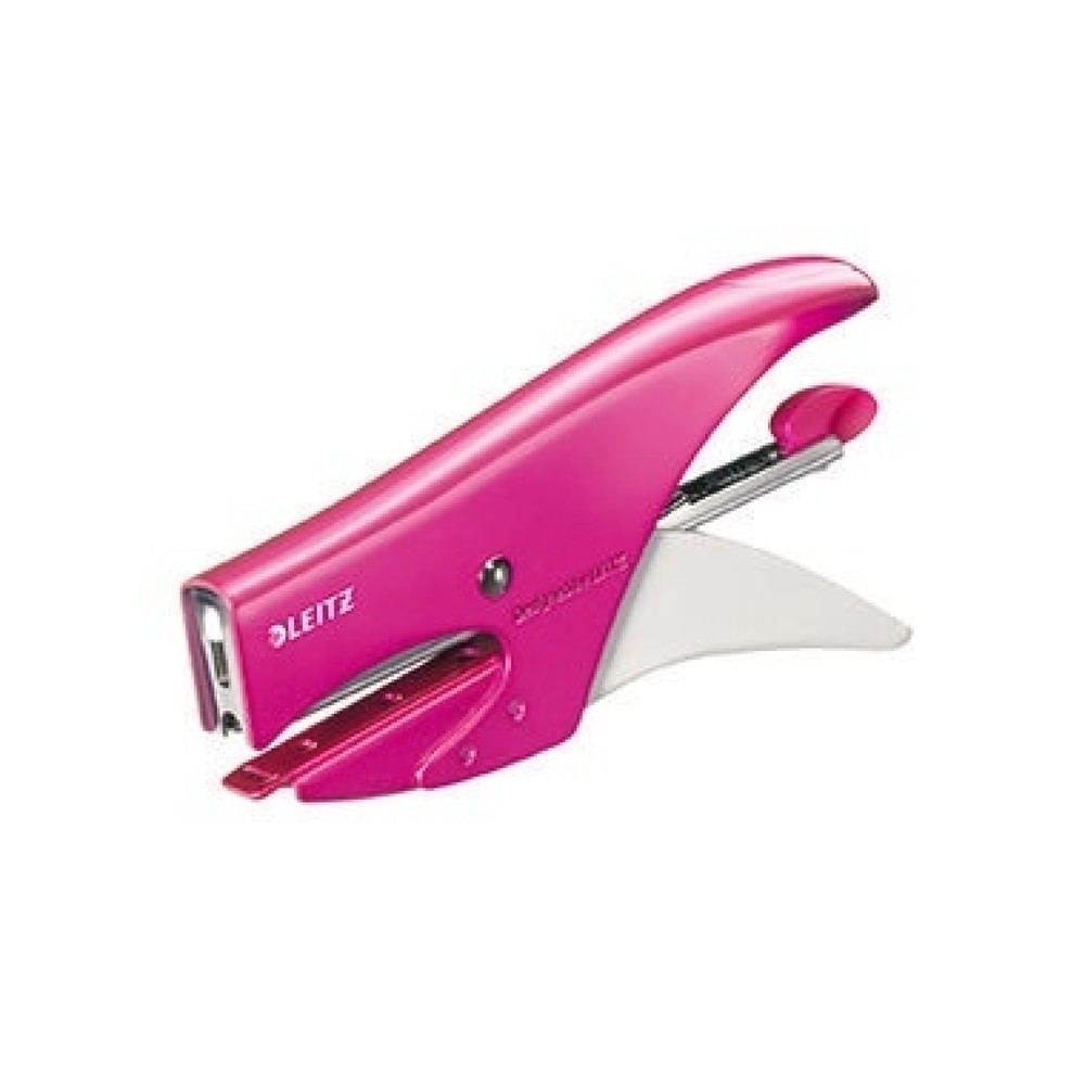 Produktabbildung: Leitz Heftzange WOW 55312023 max. 15Blatt Metall pink metallic