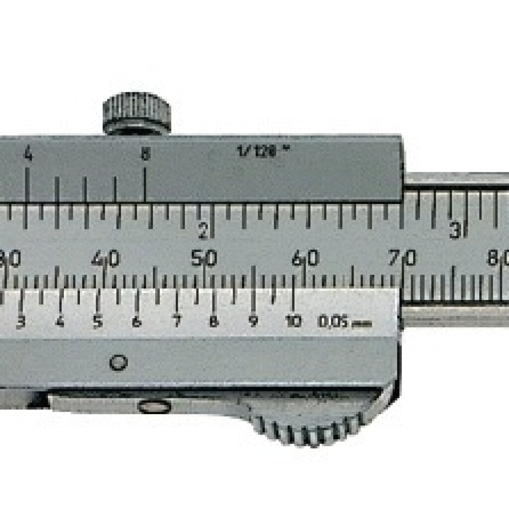 HELIOS PREISSER Taschenmessschieber DIN 862 DUO-FIX, Feststellschraube / Momentfeststellung, 150 mm, eckig Produktabbildung Nr. 2: HELIOS PREISSER Taschenmessschieber DIN 862 DUO-FIX, Feststellschraube / Momentfeststellung, 150 mm, eckig