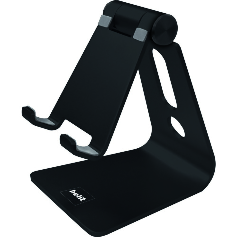 Produktabbildung: helit Handyhalter "the lite stand" schwarz